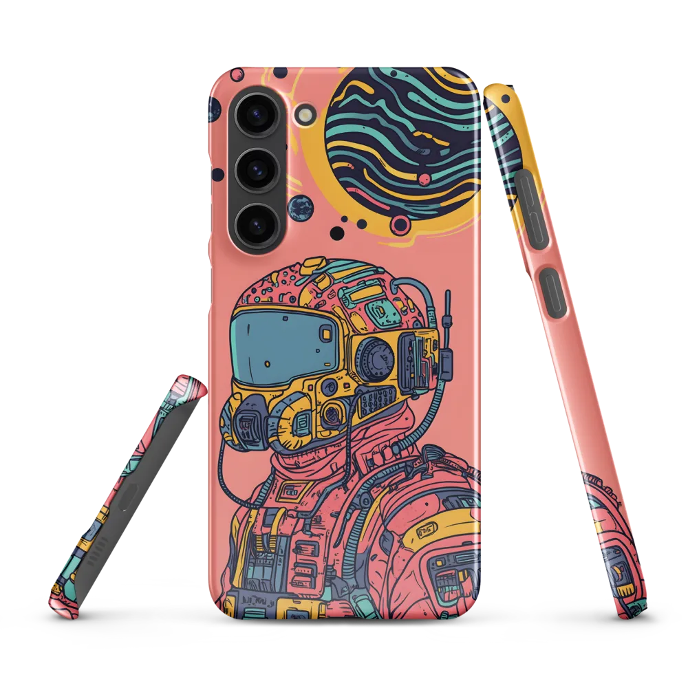 Exploration Beyond: A Digital Astronaut | Phone Case |  S23 Plus | Snap Case | Glossy