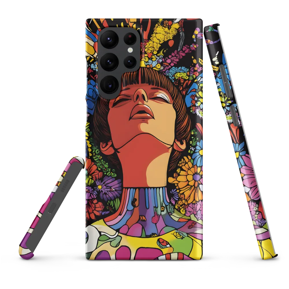 Vibrant Ecstasy: A Psychedelic Portrait