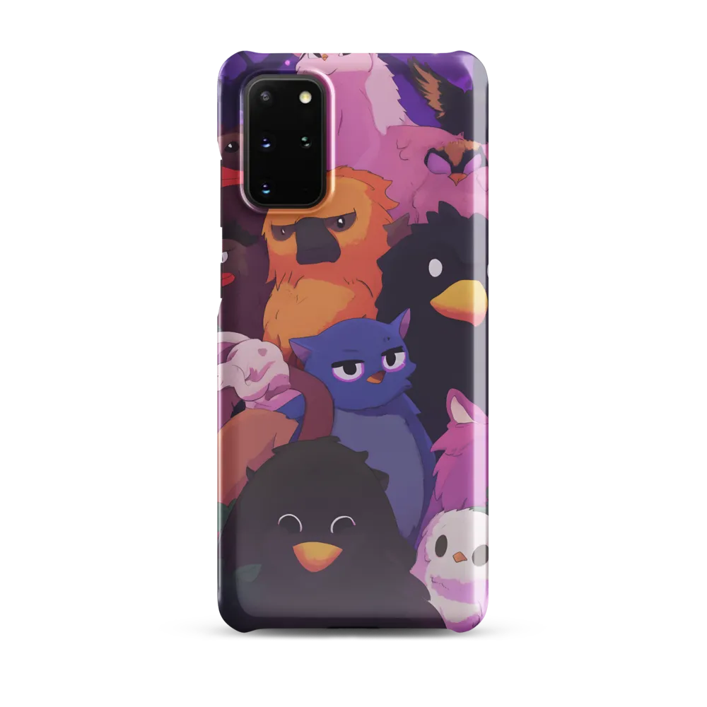 Whimsical Avian Gathering