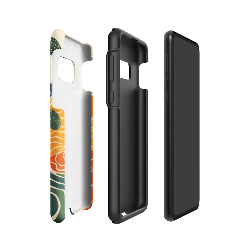 Waves of Serenity | Phone Case |  S10e | Tough Case | Matte