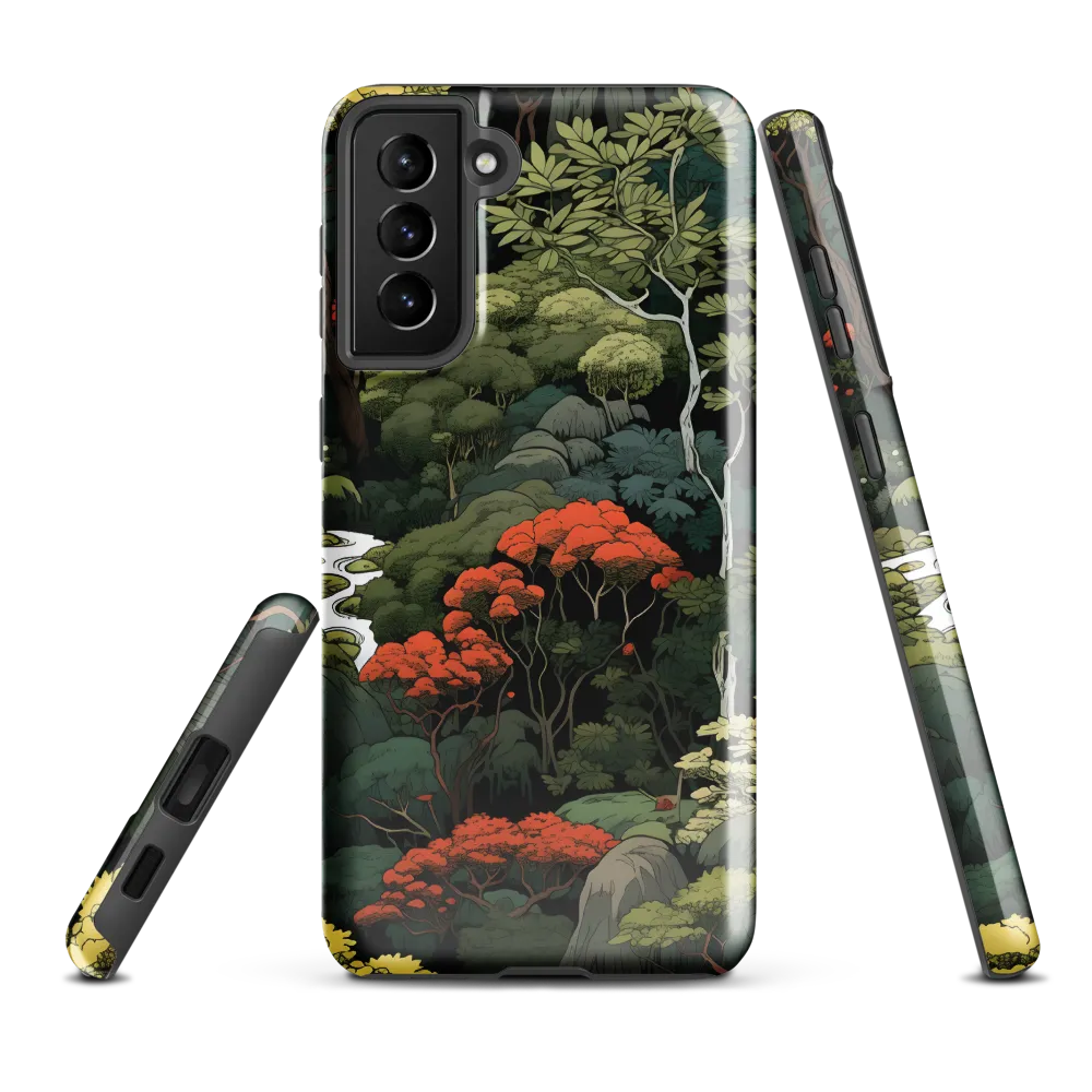 Whispers of the Forest | Phone Case |  S21 Plus | Tough Case | Glossy
