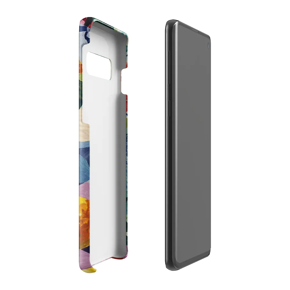 Playful Harmony in Color and Form | Phone Case |  S10 Plus | Snap Case | Glossy