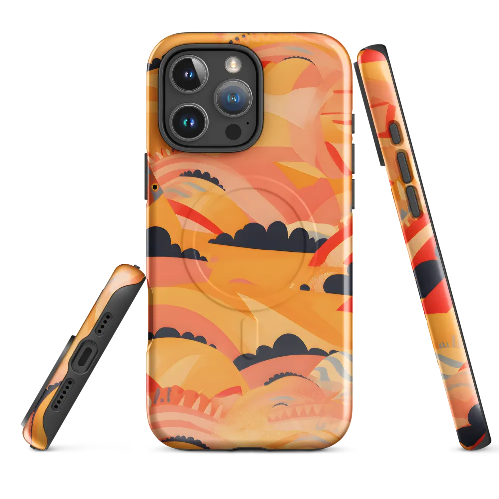 Whispers of the Abstract Horizon | Phone Case |  16 Pro Max | MagSafe® Tough Case | Glossy