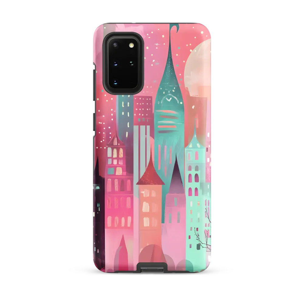 Whimsical City at Dusk