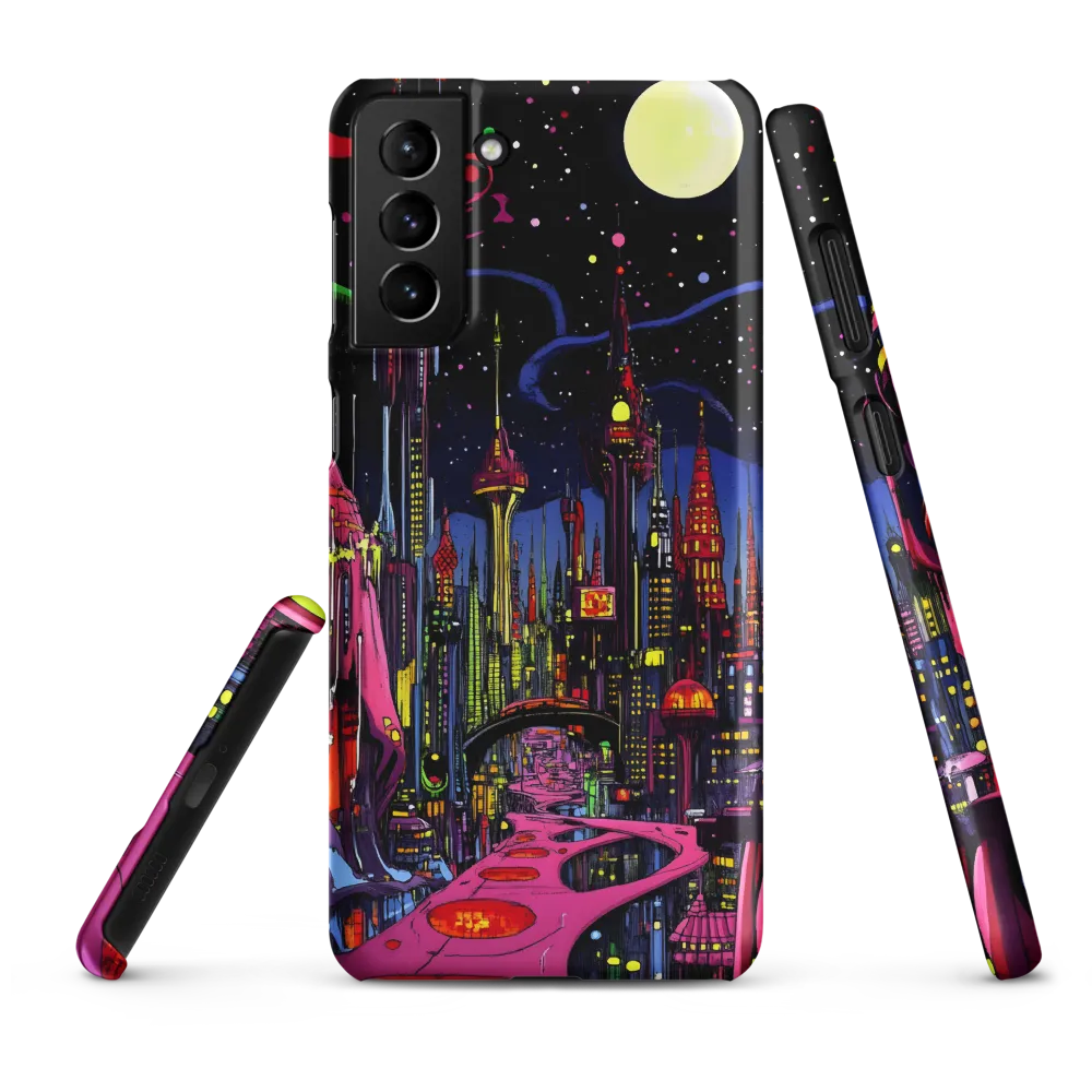 Neon Dreams of a Futuristic City
