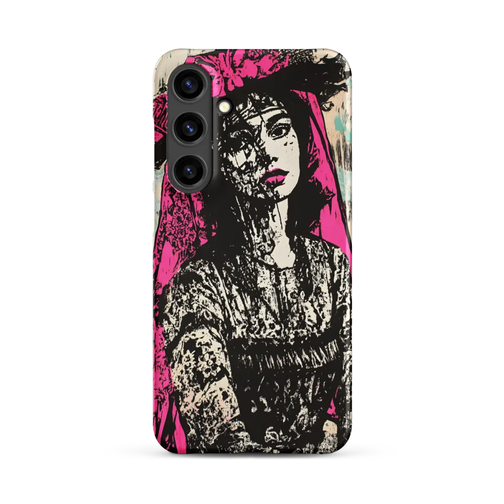 Veiled Beauty | Phone Case |  S24 Plus | Snap Case | Matte