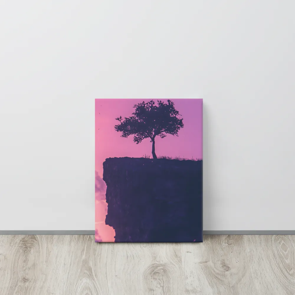 Solitude on the Edge | Canvas | 12″×16″