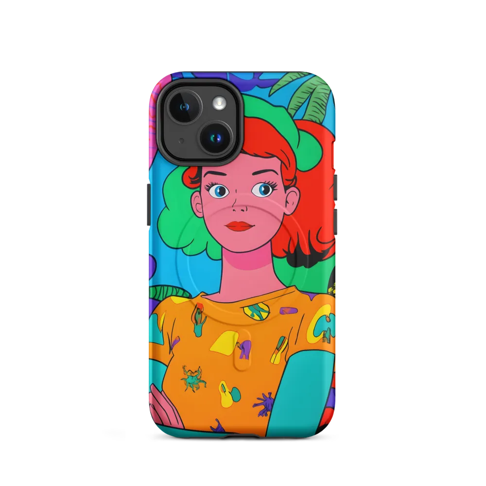 Tropical Vibes: A Playful Portrait