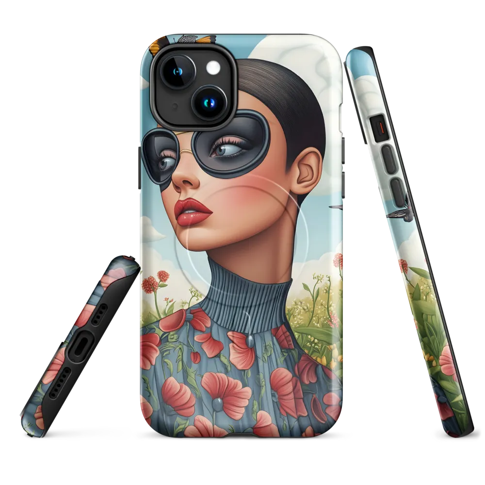Whispers of Nature | Phone Case |  15 Plus | MagSafe® Tough Case | Glossy