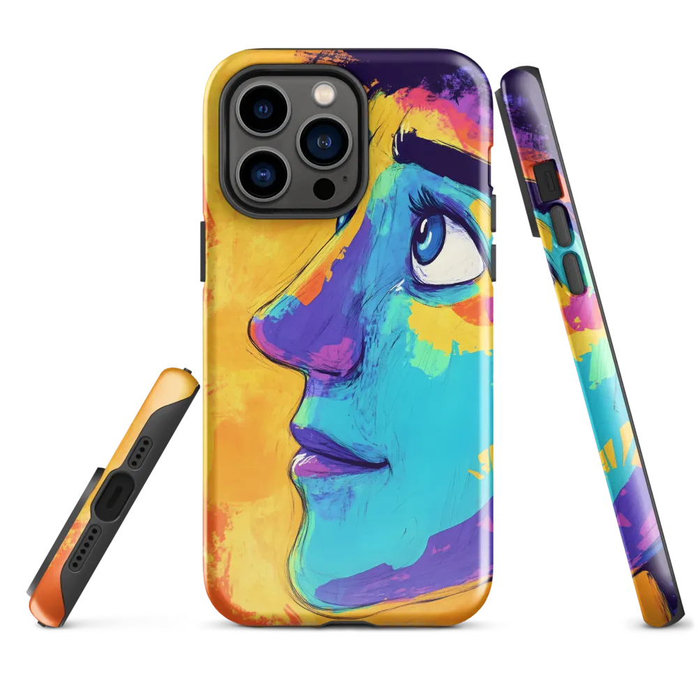Whispers of Curiosity | Phone Case |  14 Pro Max | Tough Case | Glossy