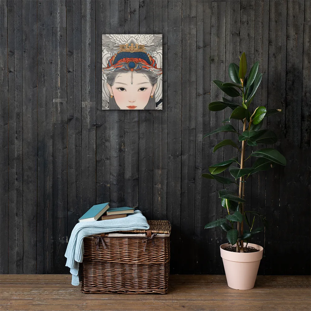 Serenity in Myth: A Traditional Portrait