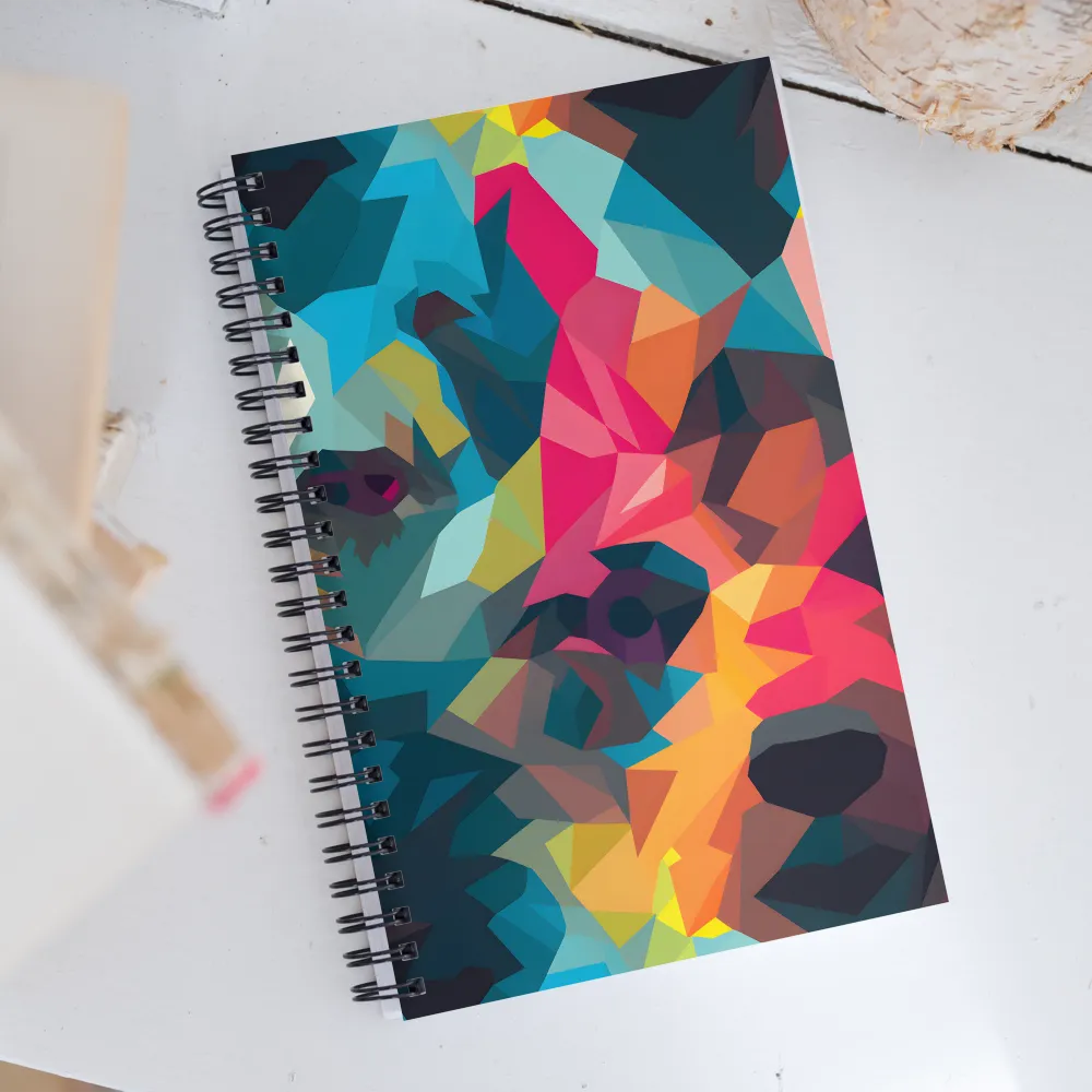 The Colorful Essence of Bears | Spiral Notebook