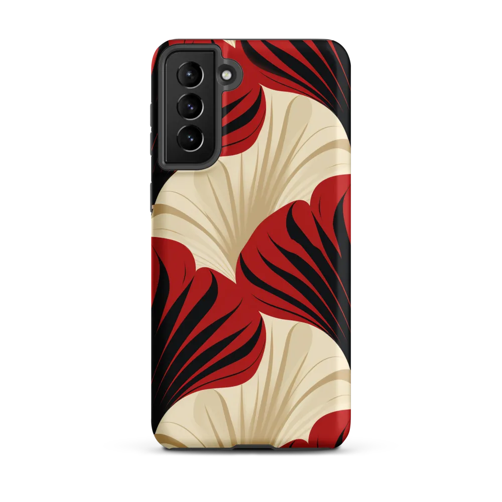 Elegance in Bloom: An Art Deco Floral Reverie