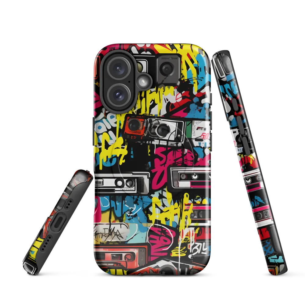 Urban Nostalgia: A Retro Cassette Explosion