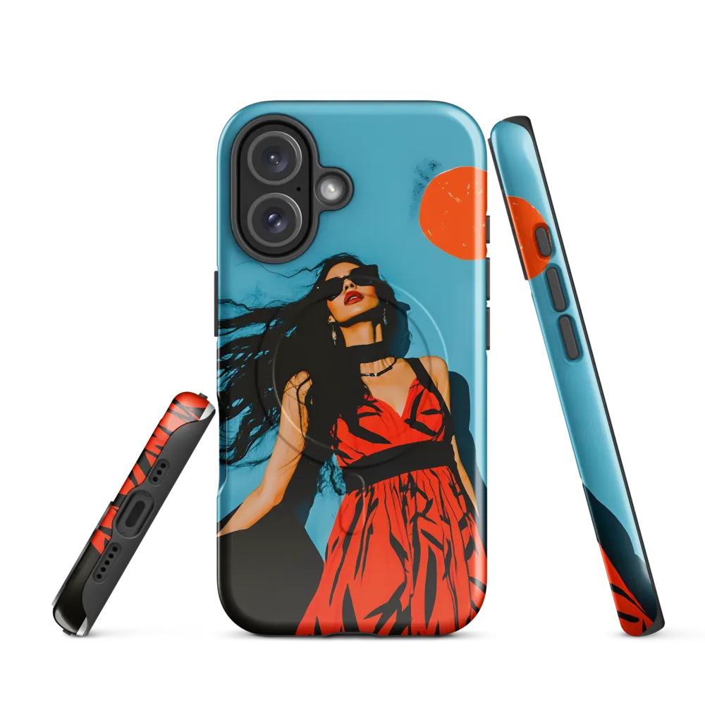 Sunset in Fashion: A Modern Portrait