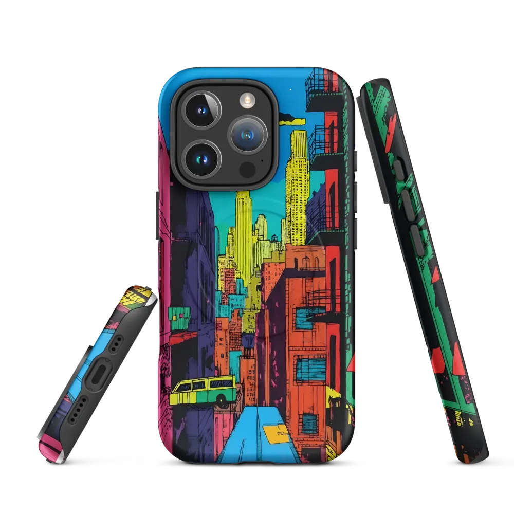 Urban Vibrance: A Pop Art Cityscape