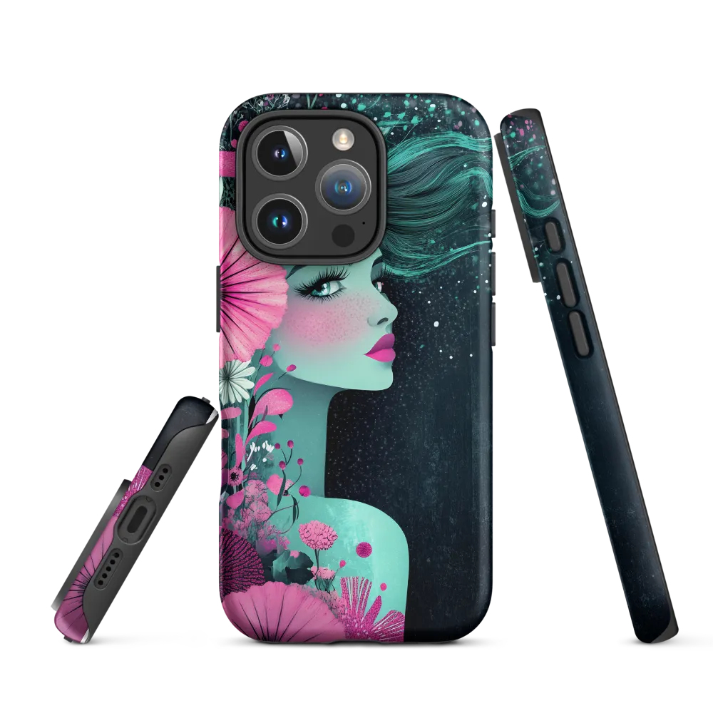 Floral Harmony: Portrait of Serenity