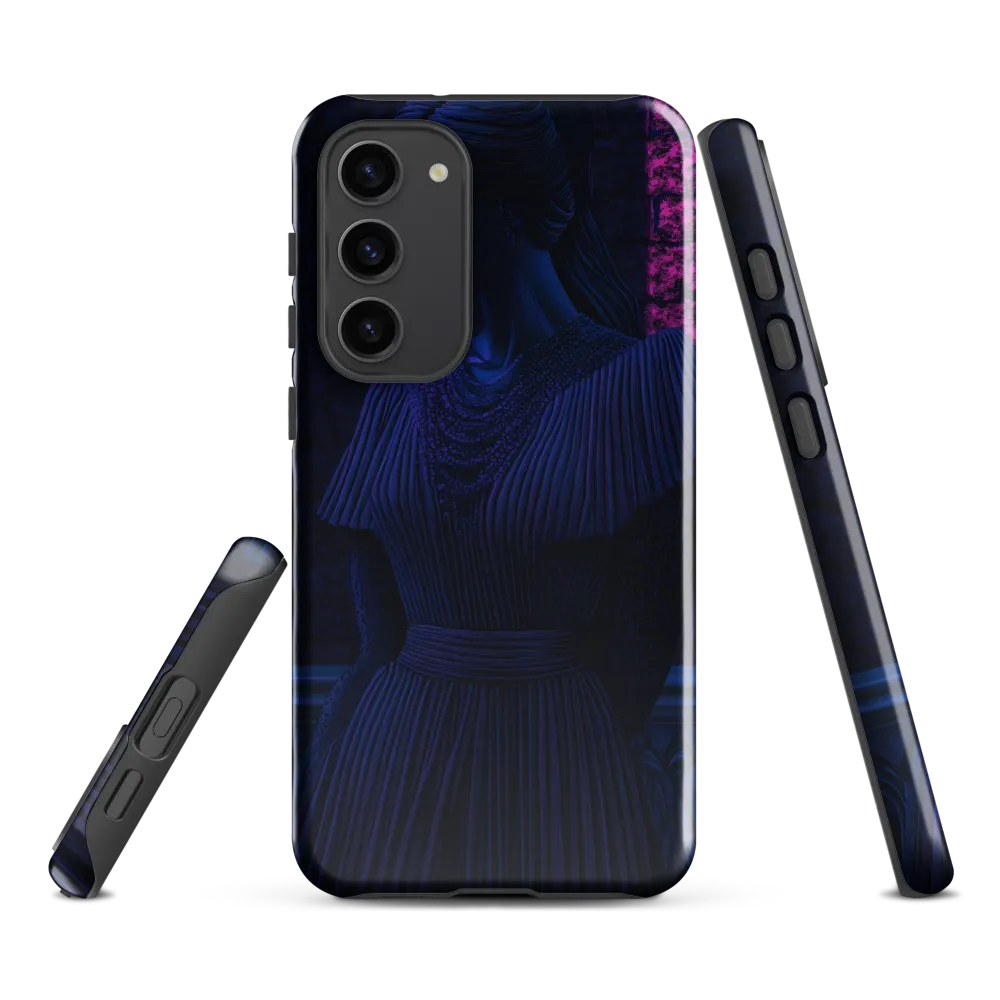 The Serene Silence | Phone Case |  S23 Plus | Tough Case | Glossy