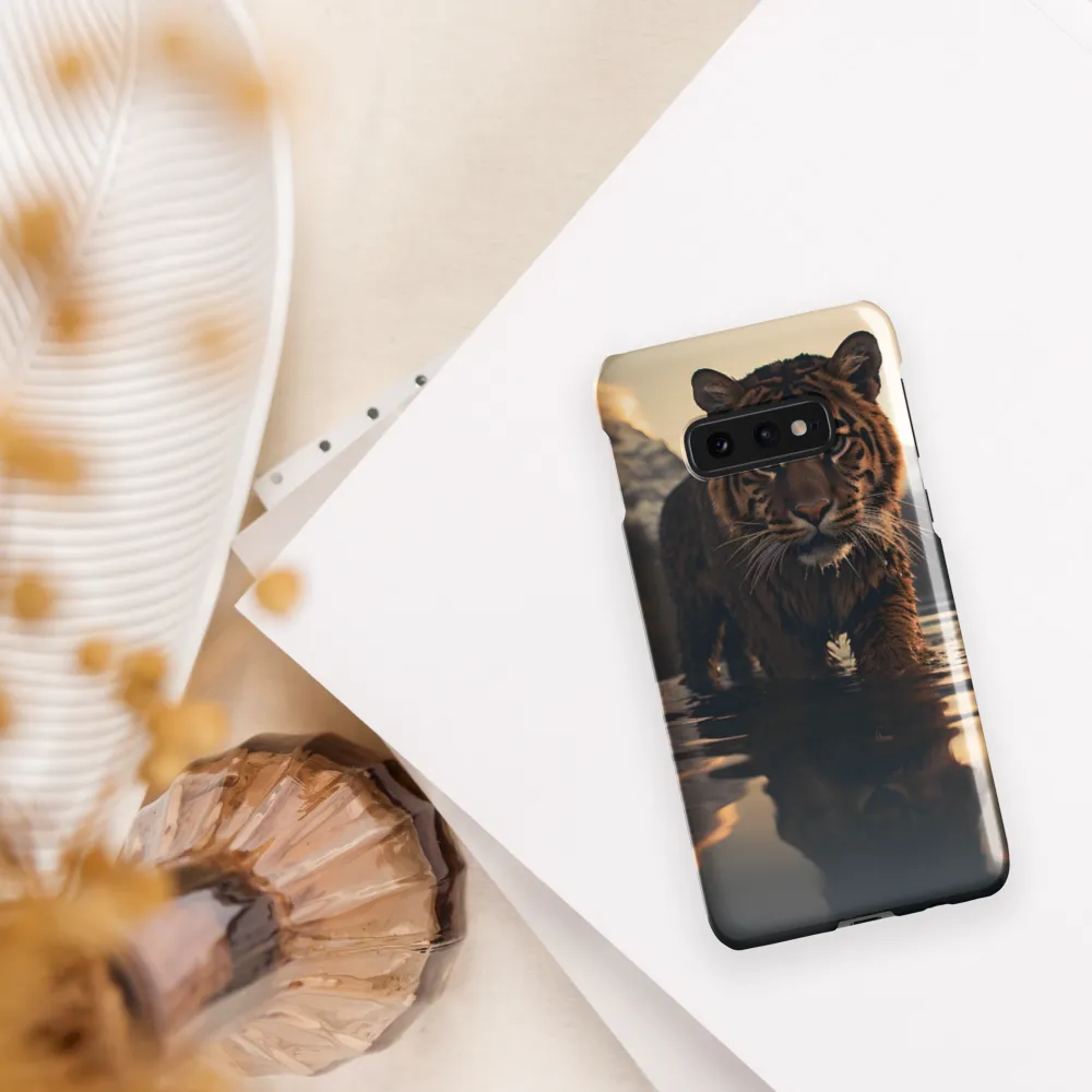 Majestic Reflection: The Tiger's Domain