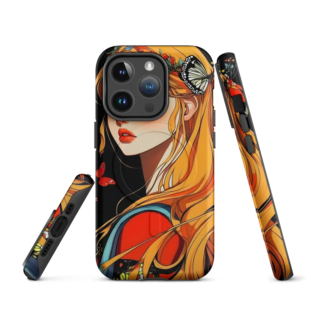 Whispers of Nature | Phone Case |  14 Pro | MagSafe® Tough Case | Matte