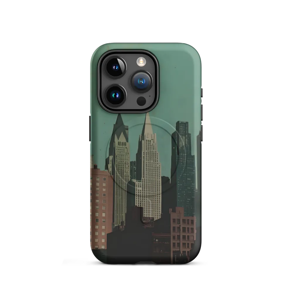 Urban Nostalgia: A Retro Cityscape