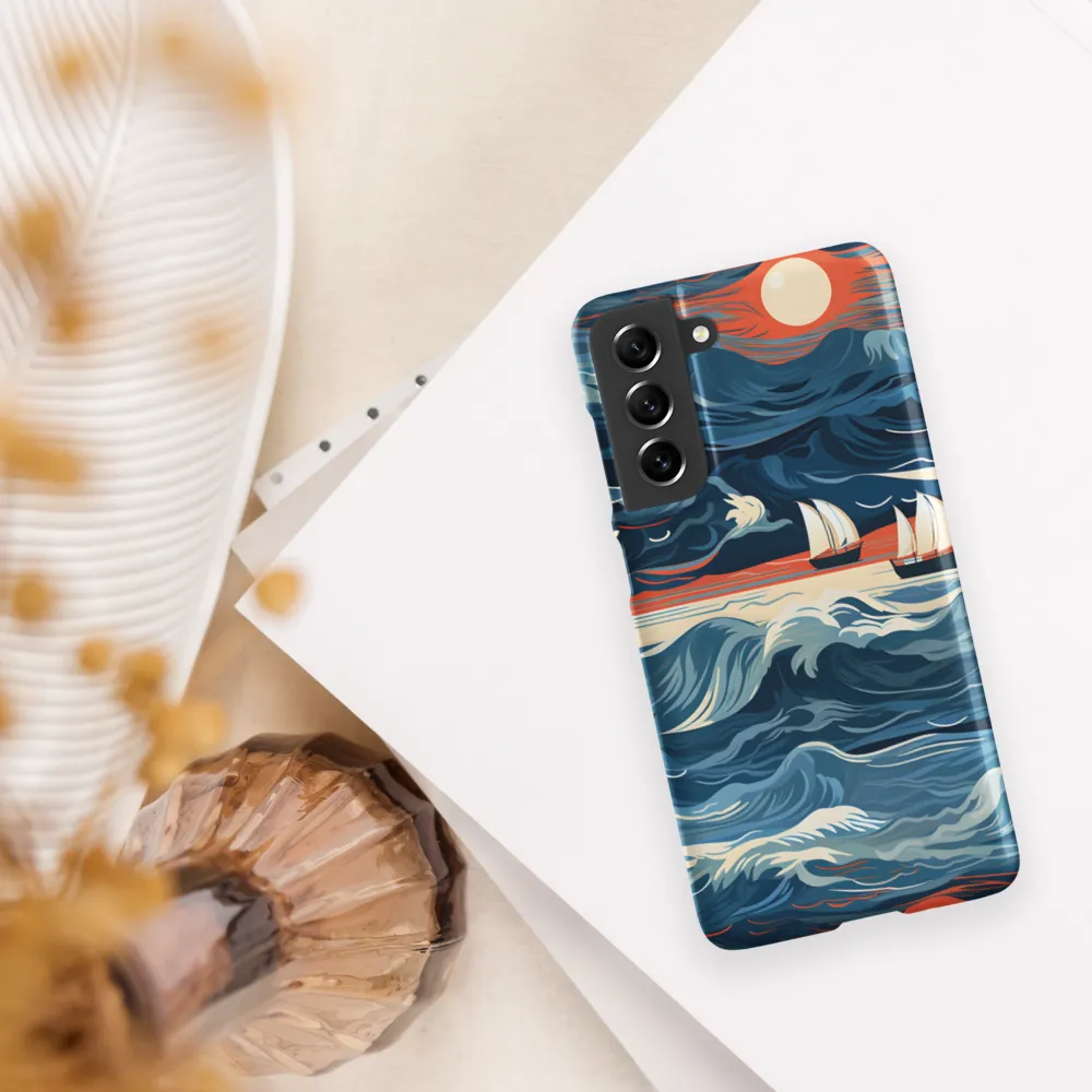 Ocean Whispers: A Voyage at Dusk