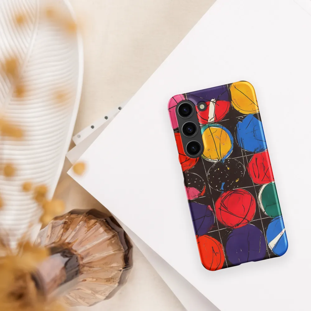 Colorful Circles in Abstract Harmony
