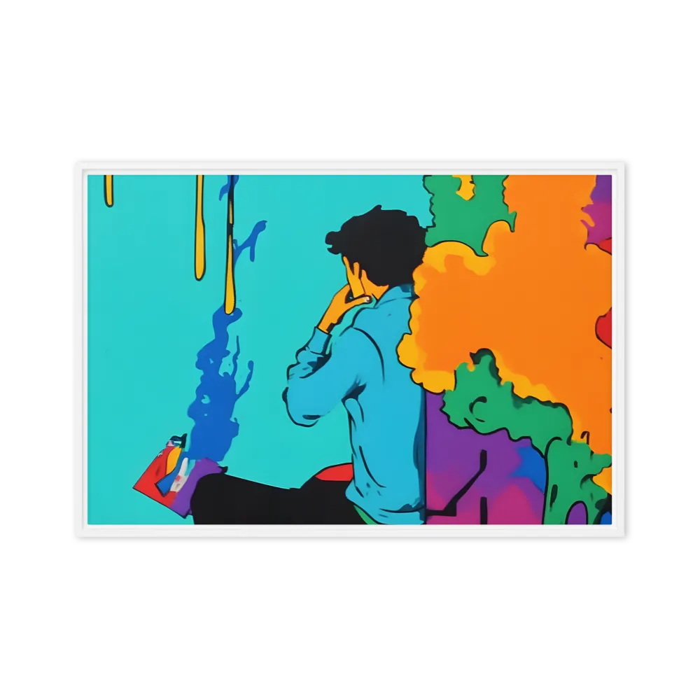 The Artist Within | Canvas with White Frame | 24″×36″