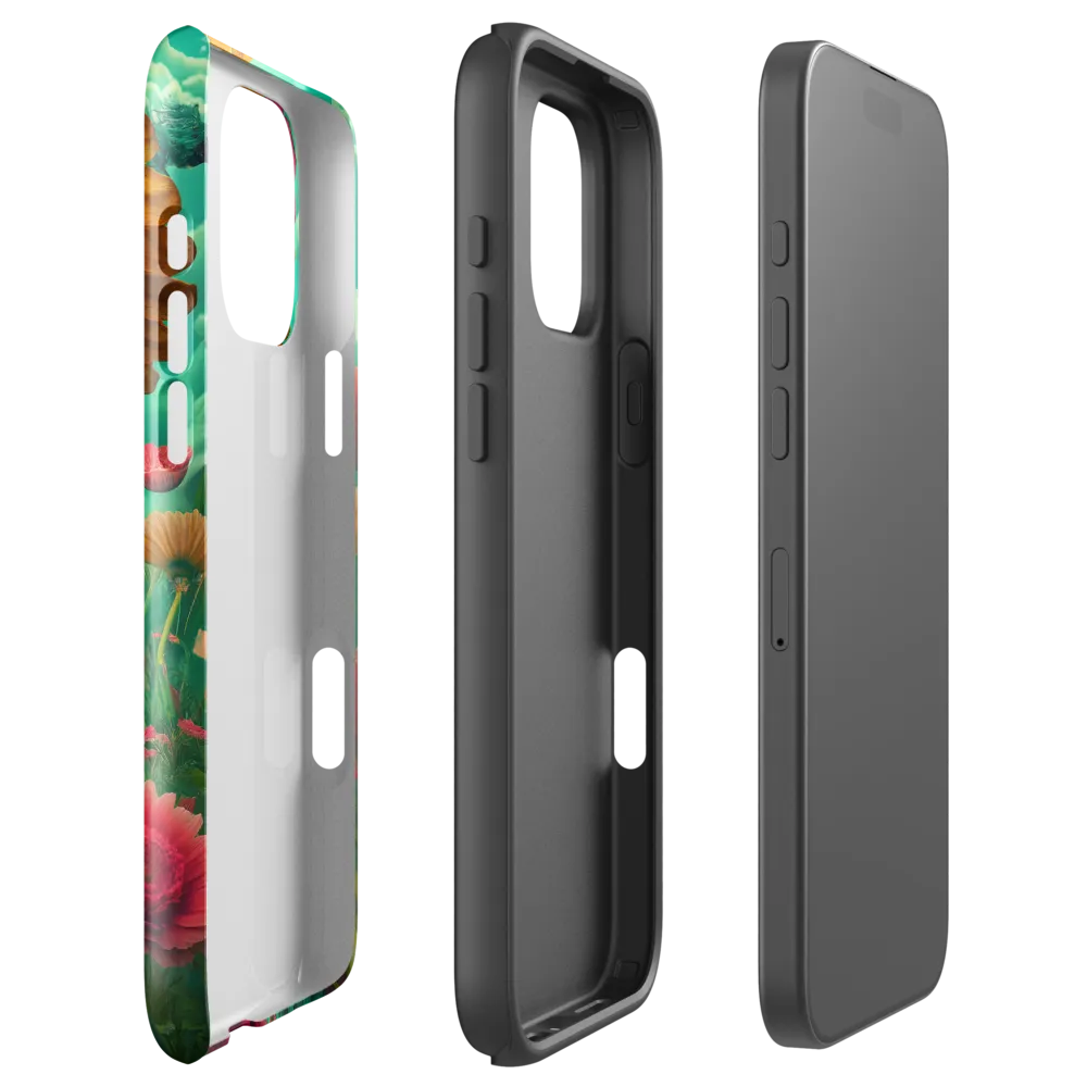 The Blooming Spectacle | Phone Case |  16 Pro Max | Tough Case | Glossy