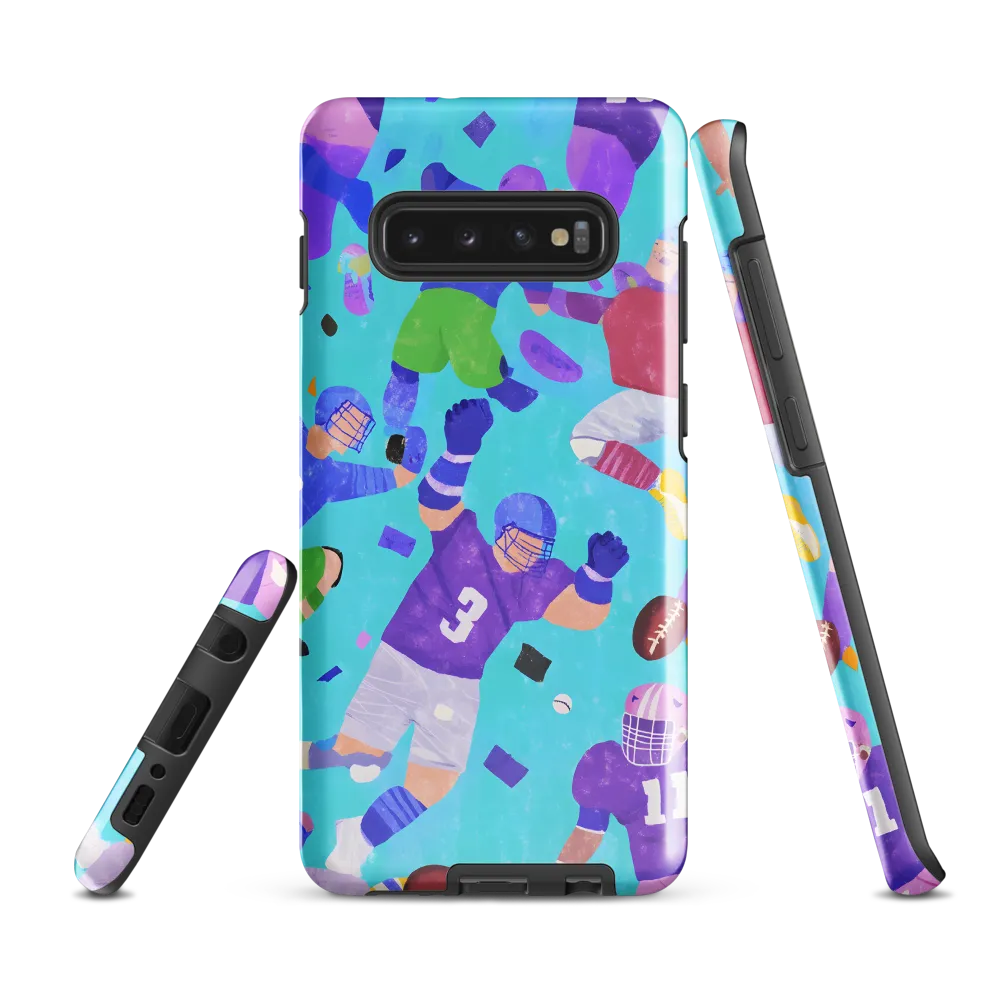 Dynamic Playmakers in Motion | Phone Case |  S10 Plus | Tough Case | Glossy