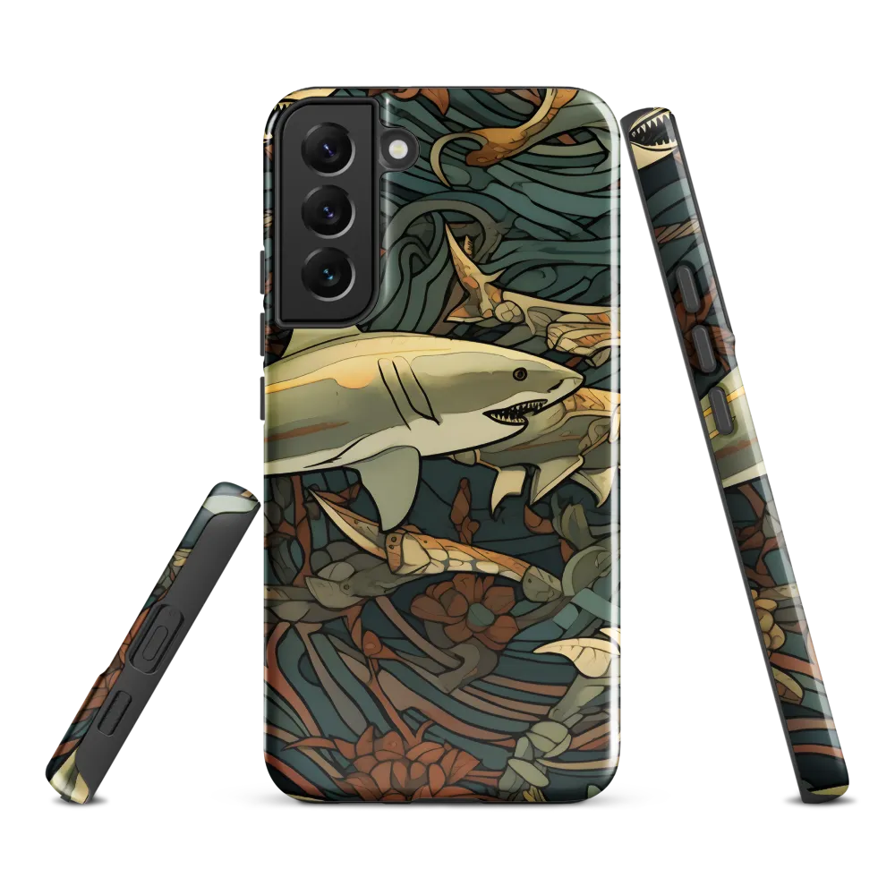 Dynamic Harmony of Sharks and Flora