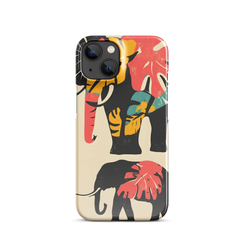 Tropical Elegance: The Elephant's Dance