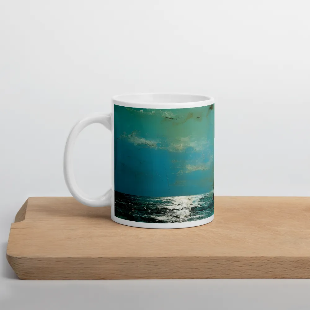 Moonlit Tranquility | Mug with White inside | 11 oz