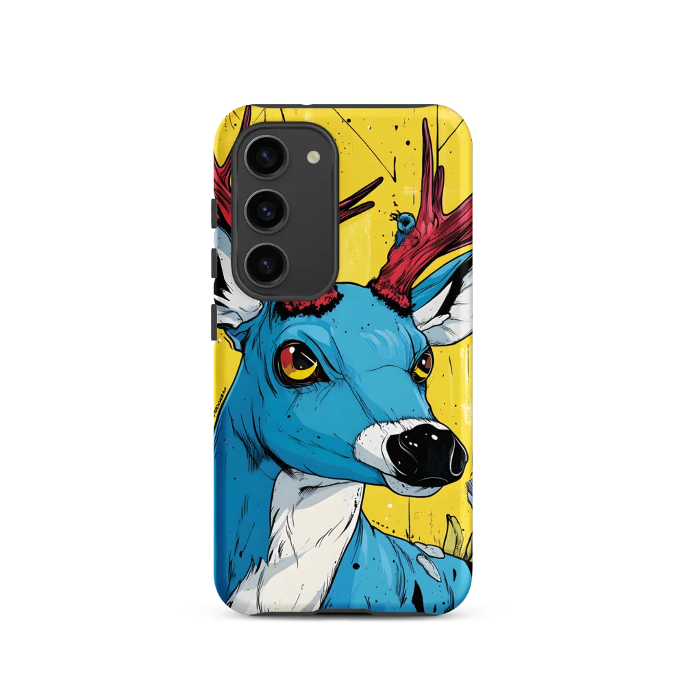 Vivid Antlers: A Modern Take on Nature