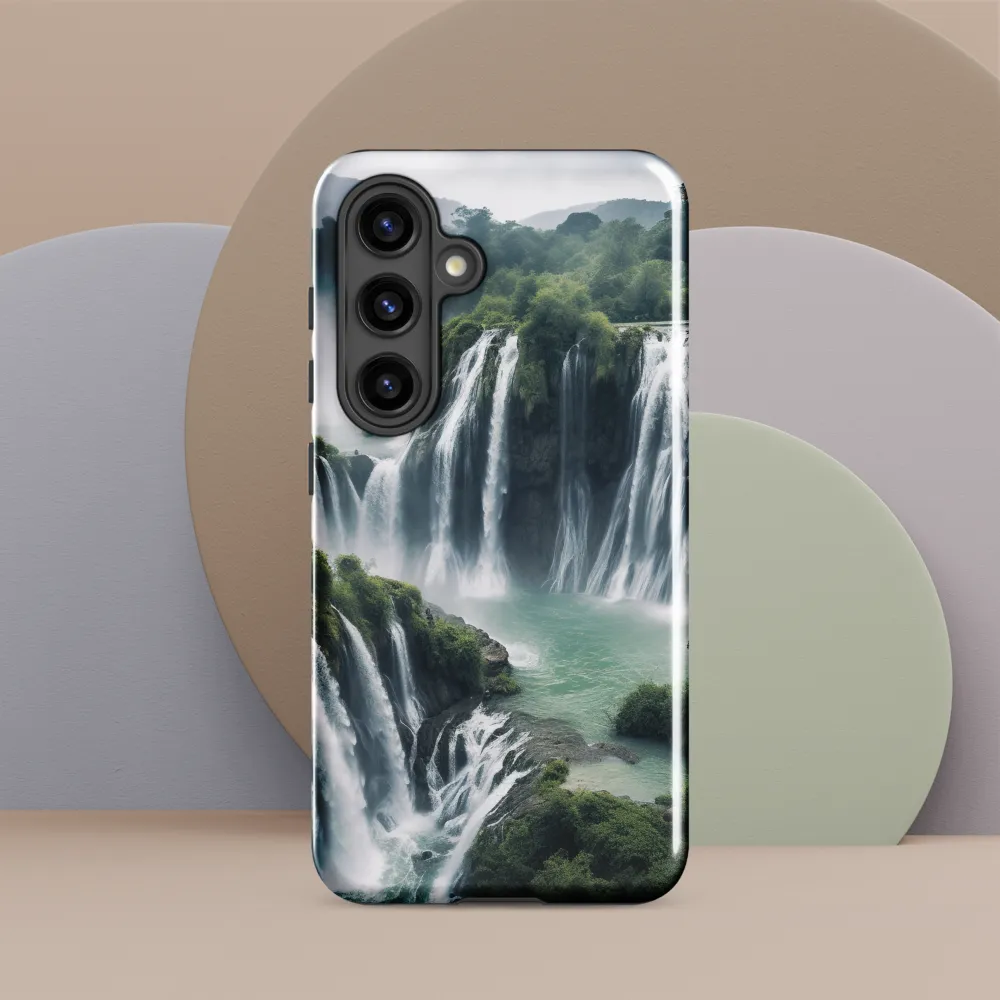 Whispers of the Cascades | Phone Case |  S24 | Tough Case | Glossy