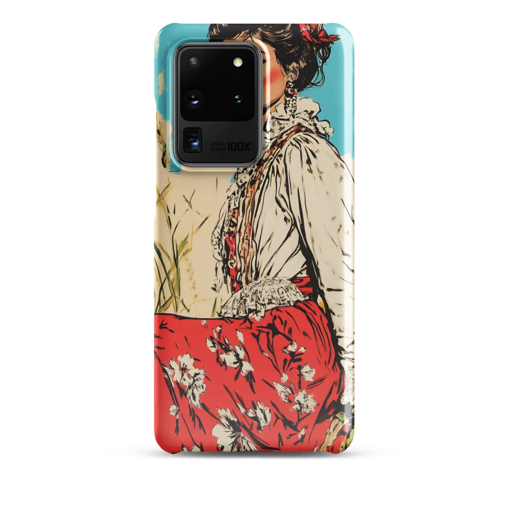 Graceful Elegance in a Natural Setting | Phone Case |  S20 Ultra | Snap Case | Glossy