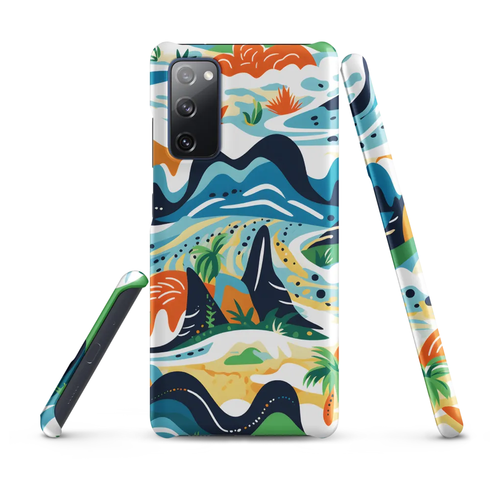 Abstract Tropical Landscape
