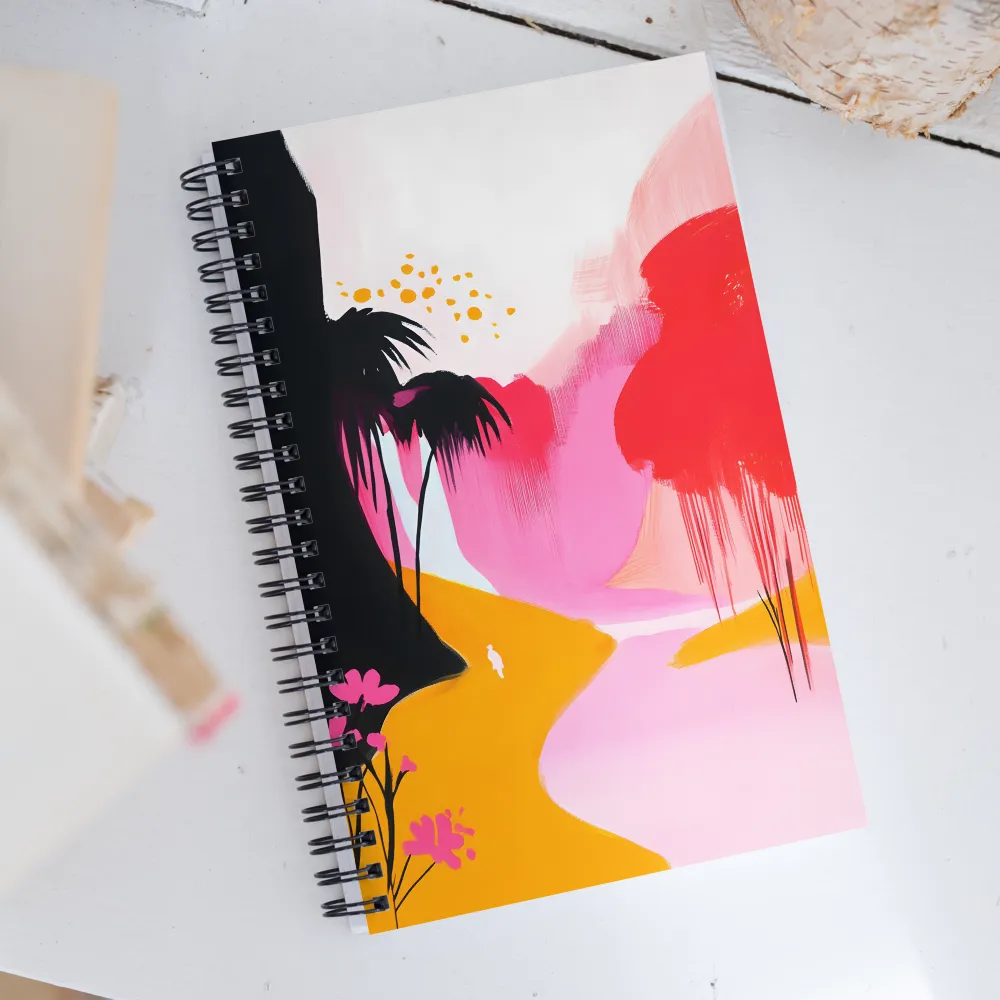 Whimsical Reverie in Color | Spiral Notebook