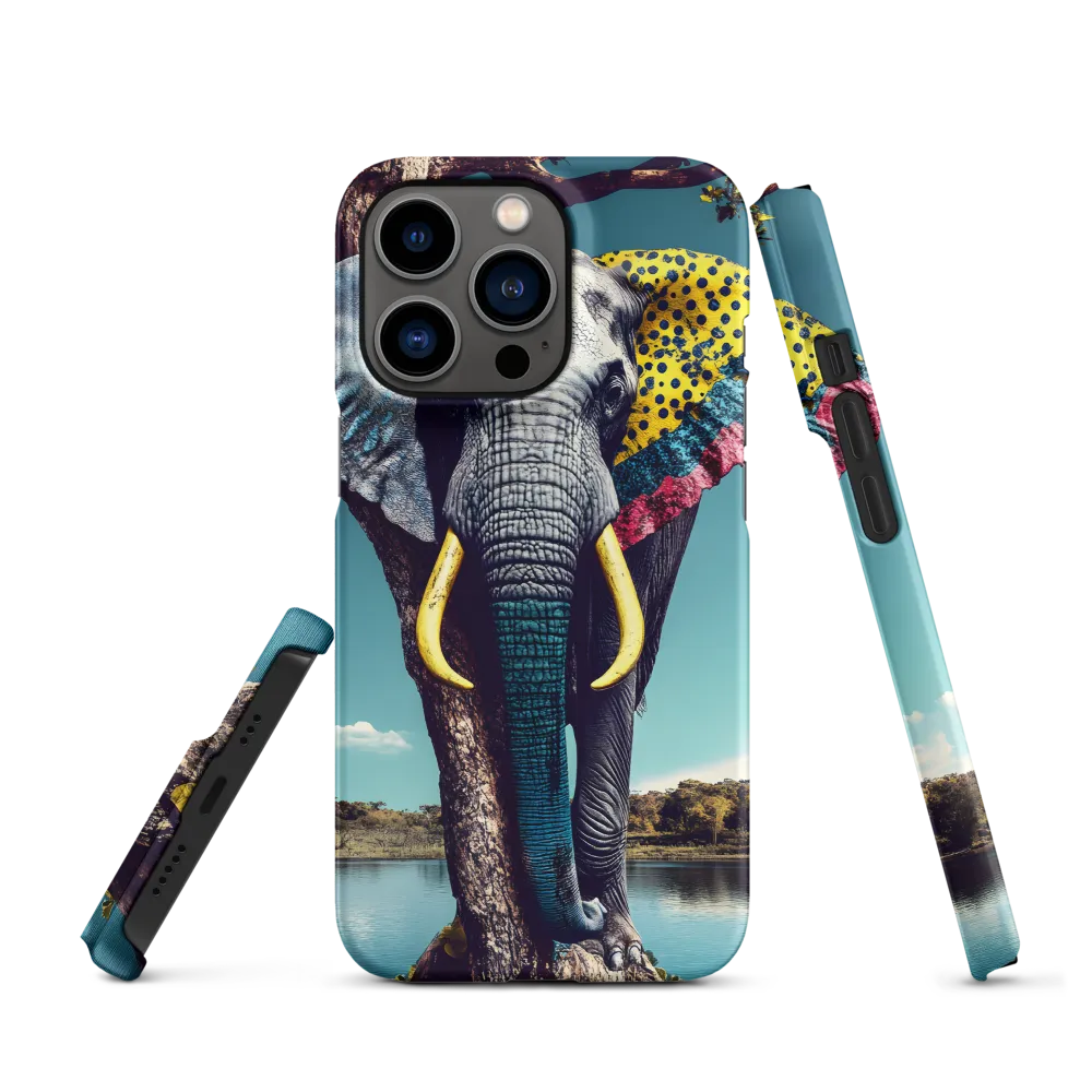 Playful Elegance: The Surreal Elephant