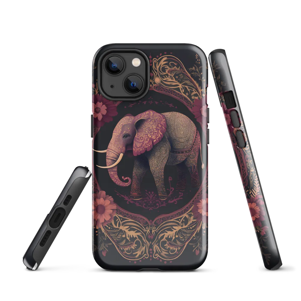 Regal Reverie: The Ornate Elephant