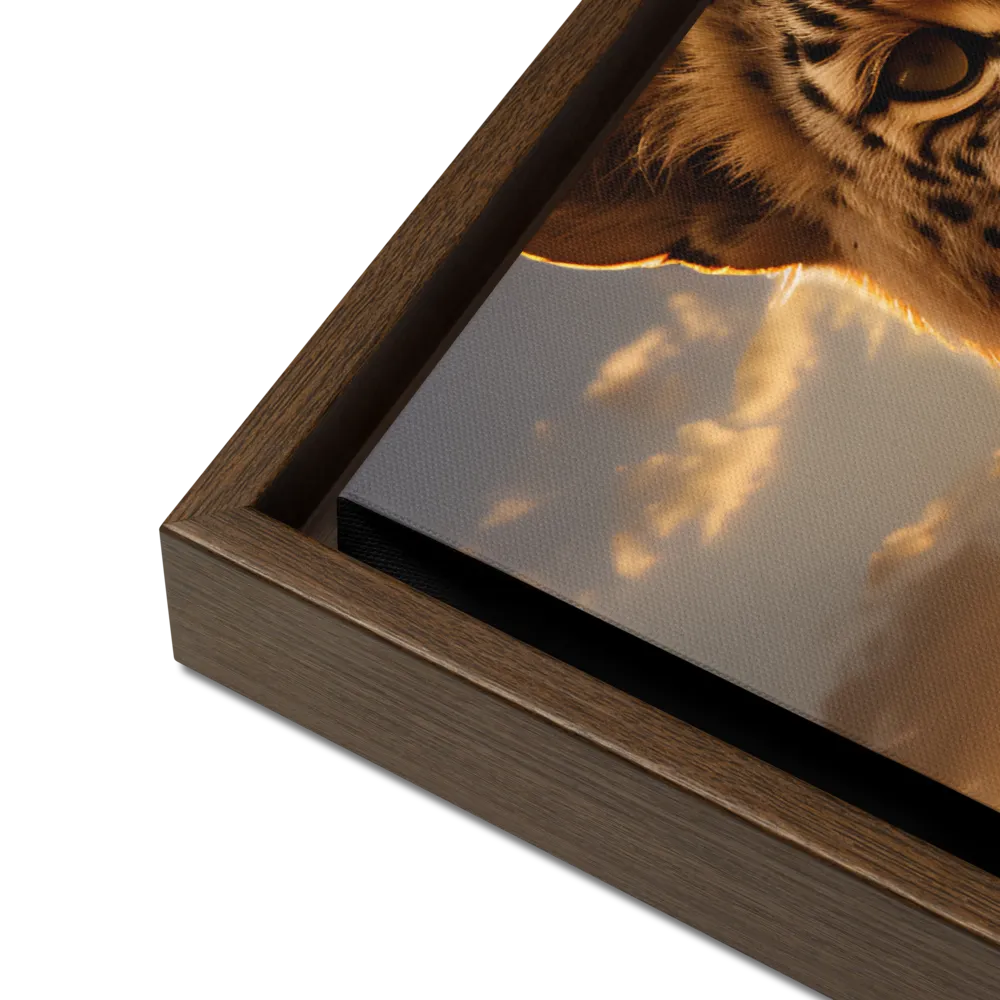 Regal Presence: The Leopard at Sunset
