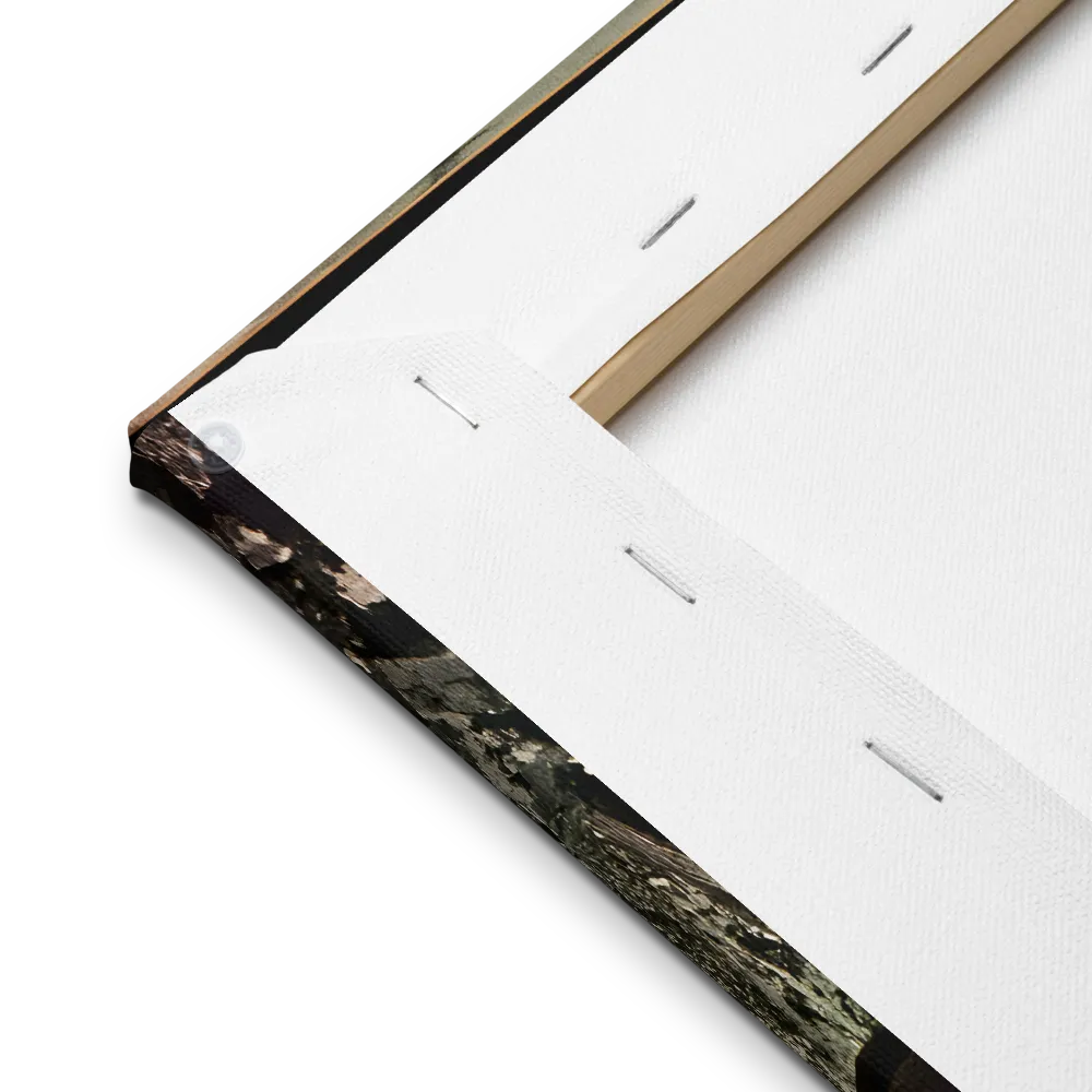 Ethereal Reflections: Identity in a Fragmented World | Thin Canvas | 12″×12″