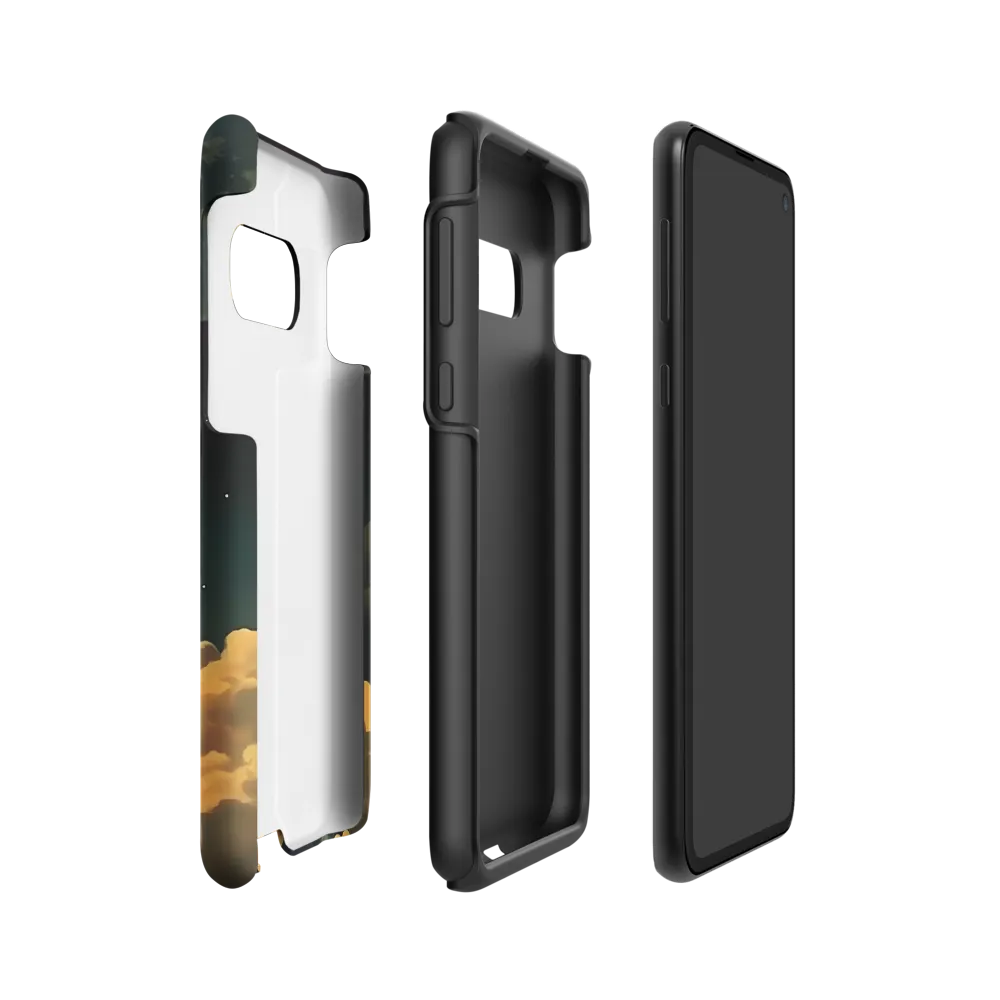 Journey Through the Cosmic Frontier | Phone Case |  S10e | Tough Case | Matte