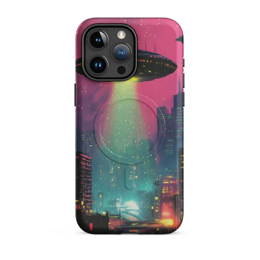 Encounter Above Neon Heights | Phone Case |  15 Pro Max | MagSafe® Tough Case | Matte
