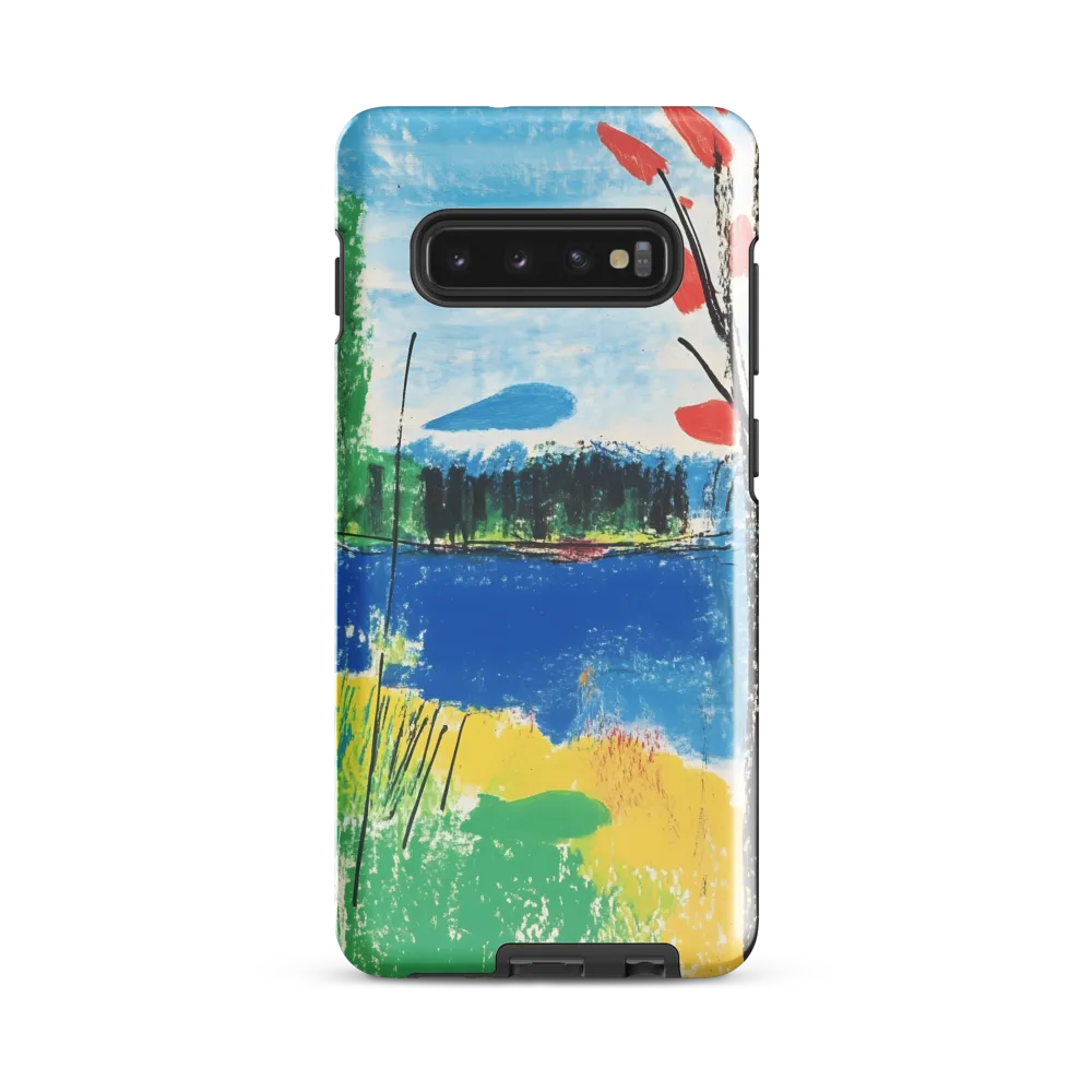 Vibrant Serenity in Nature | Phone Case |  S10 Plus | Tough Case | Glossy