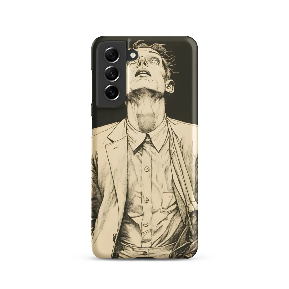 Desperate Gaze | Phone Case |  S21 | Snap Case | Matte