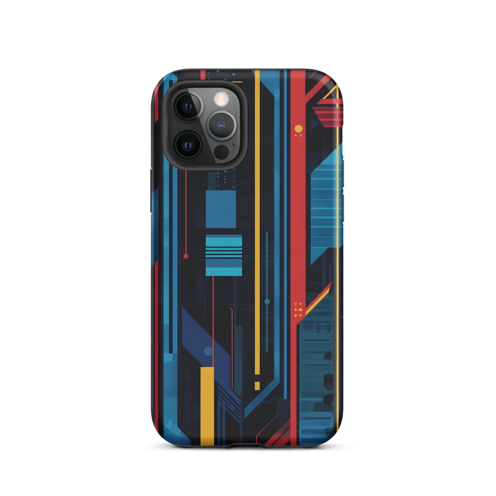 Symphony of Lines | Phone Case |  12 Pro | Tough Case | Matte