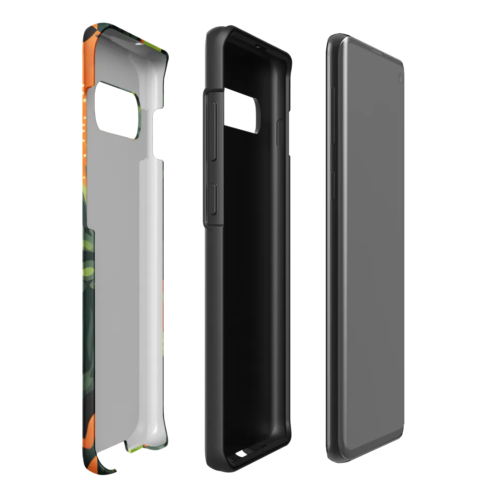 Playful Harmony in Patterns | Phone Case |  S10 Plus | Tough Case | Matte