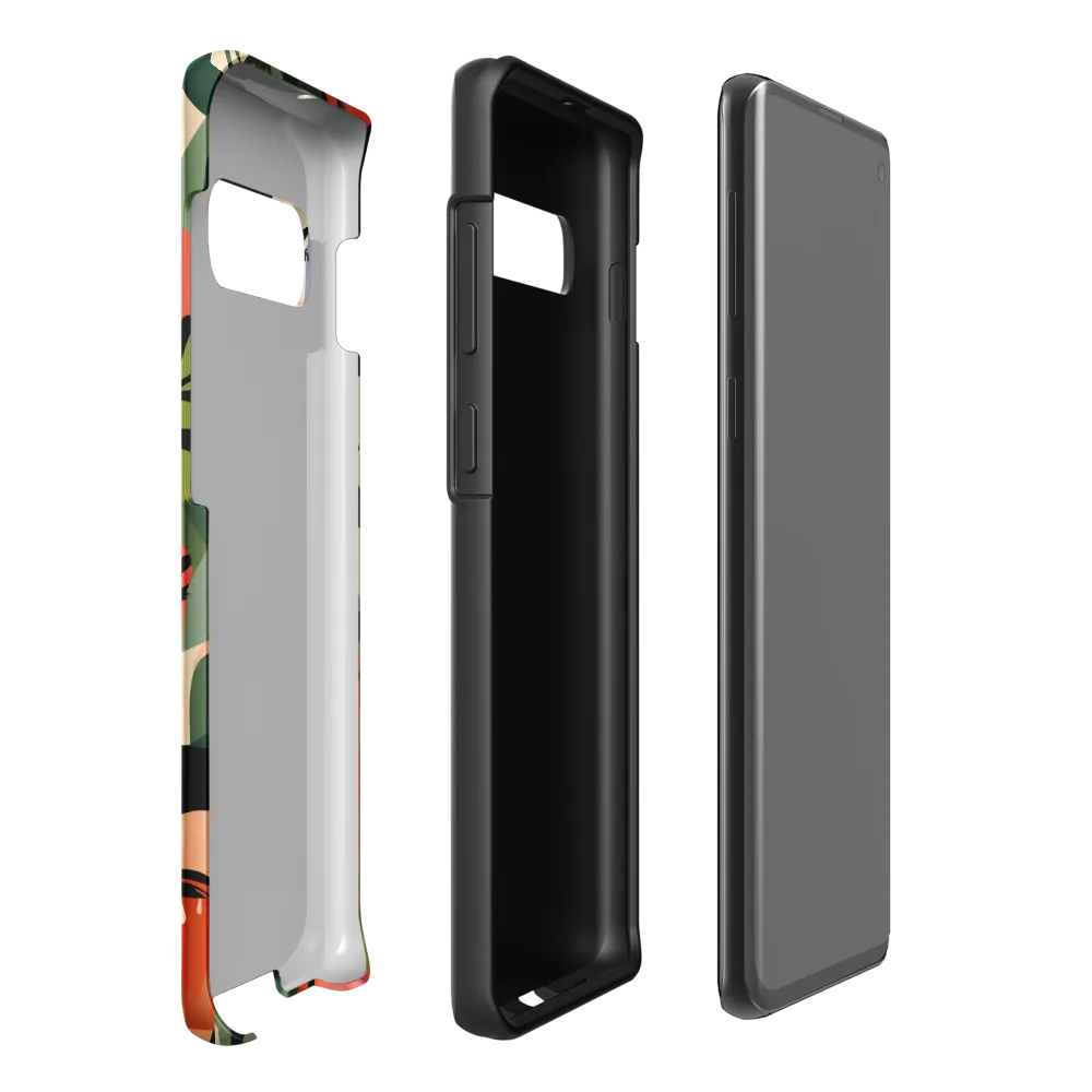 Harmony of Nature and Femininity | Phone Case |  S10 Plus | Tough Case | Matte