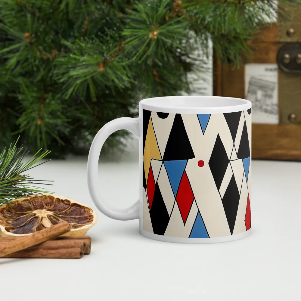 Dynamic Geometric Symphony | Mugs | Multiple Sizes & Colors